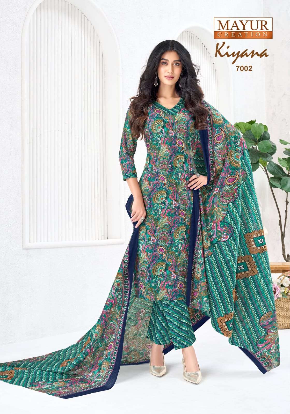 Mayur Creation Kiyana Vol 7 Pure Cotton Printed Salwar Suit Set