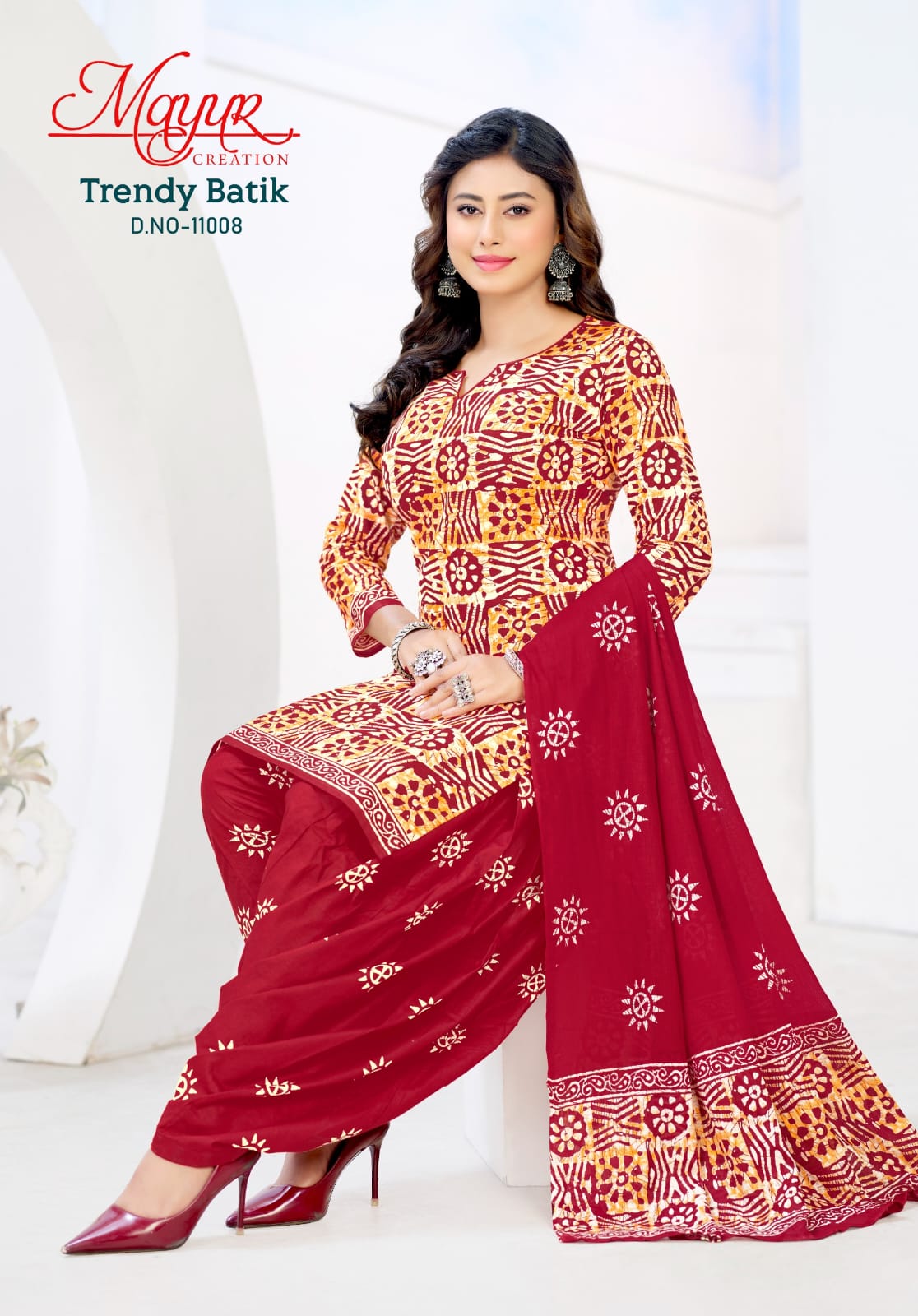 Mayur Creation Mayur Trendy Batik Vol 11 Pure Cotton Dress Material - Amrah Wholesale