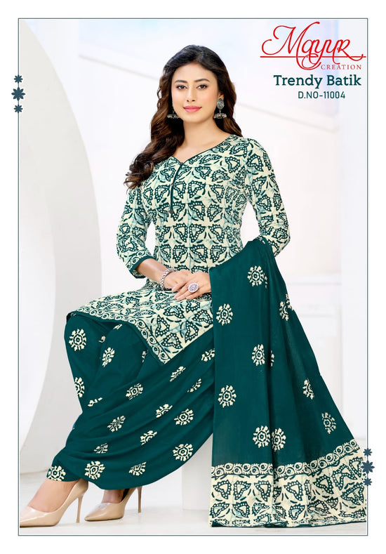 Mayur Creation Mayur Trendy Batik Vol 11 Pure Cotton Dress Material - Amrah Wholesale