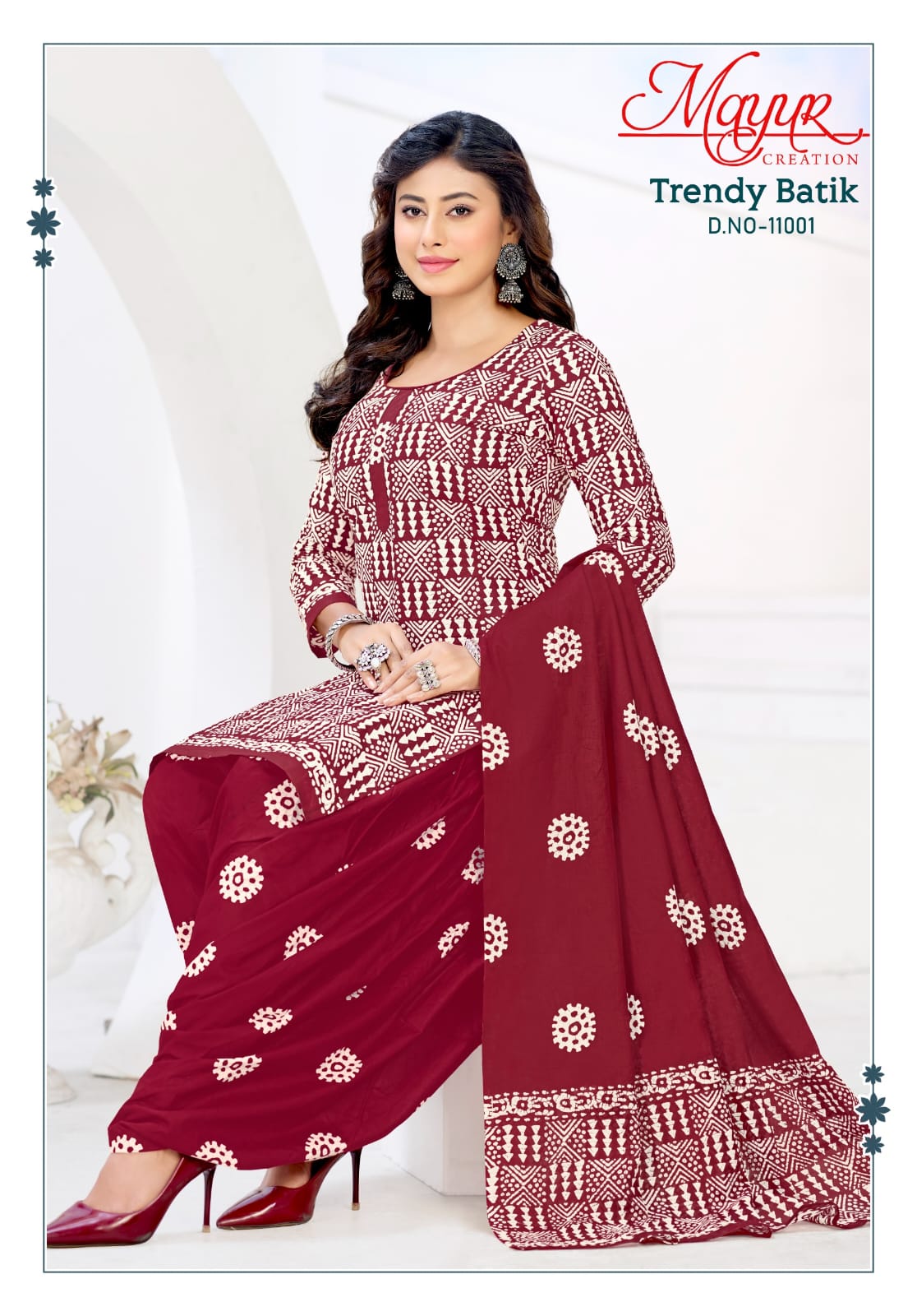 Mayur Creation Mayur Trendy Batik Vol 11 Pure Cotton Dress Material - Amrah Wholesale