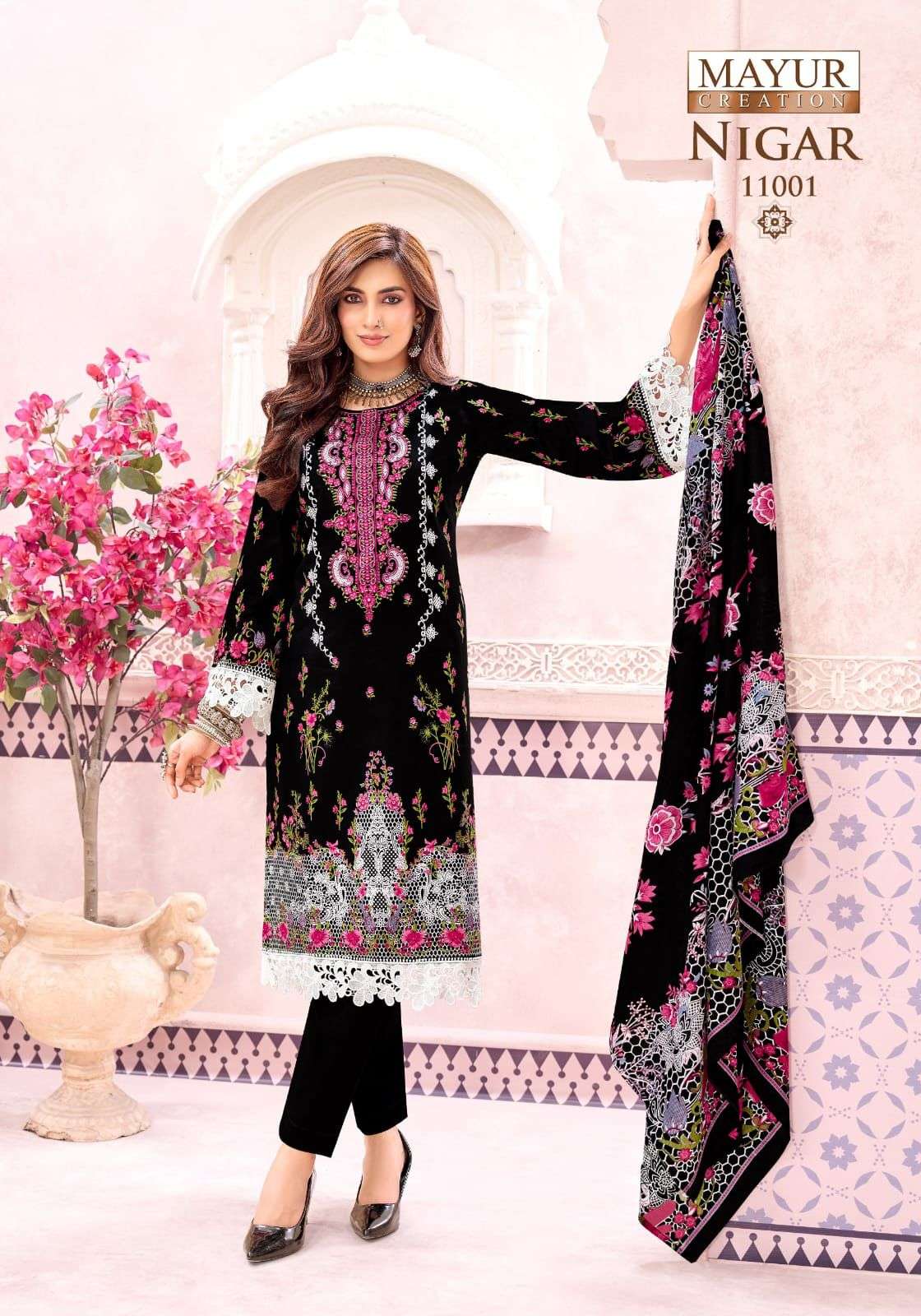 MAYUR CREATION NIGAR Cotton Stitched Dresses