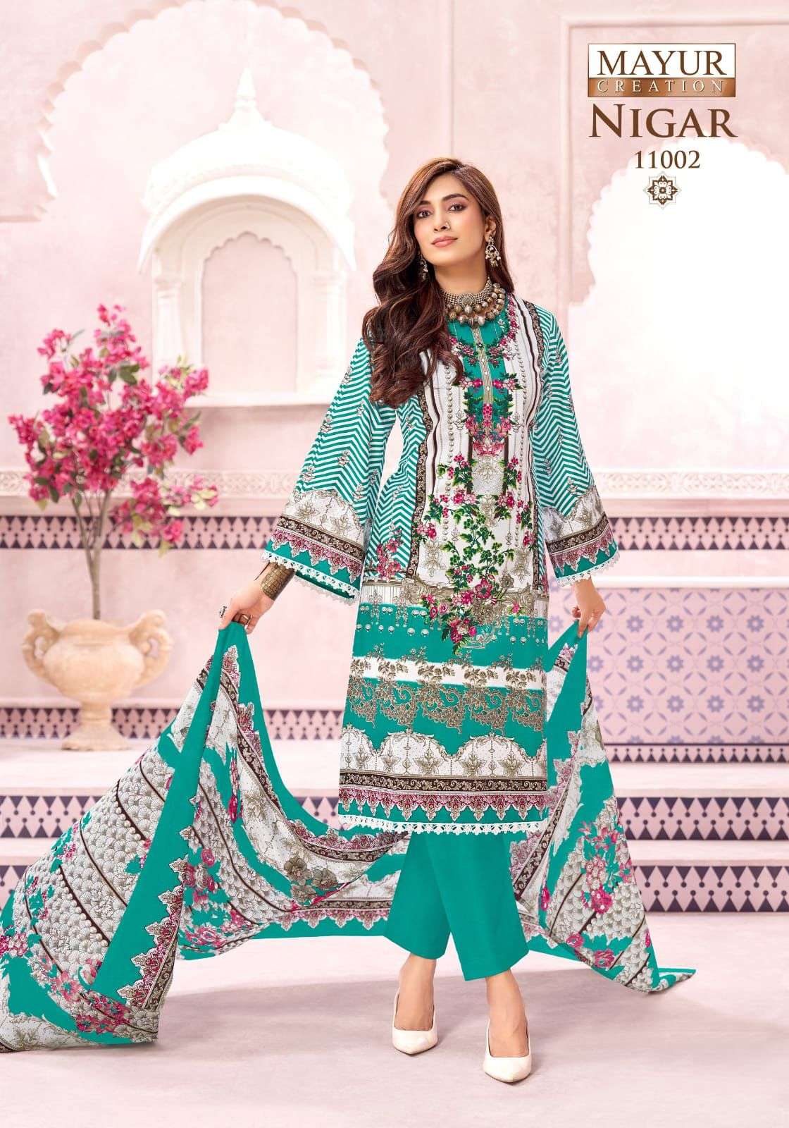 MAYUR CREATION NIGAR Cotton Stitched Dresses