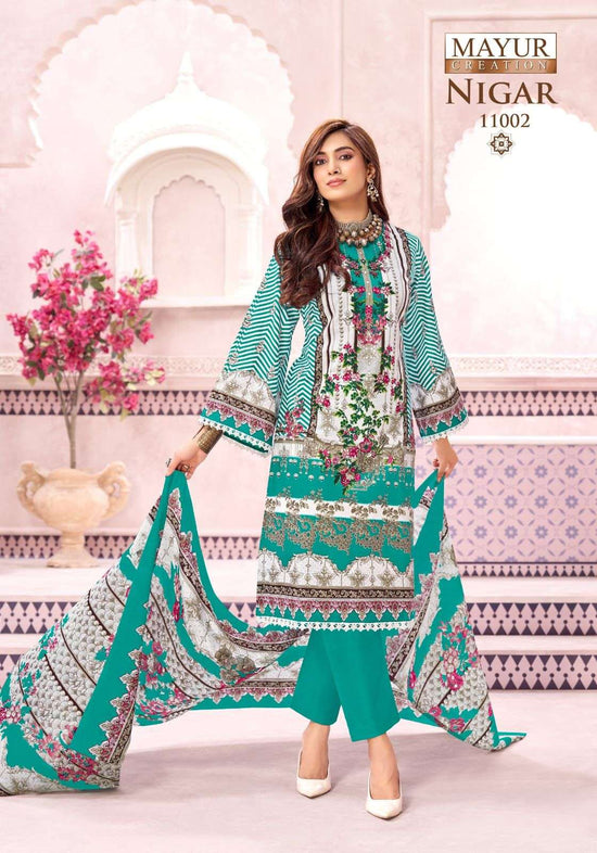 MAYUR CREATION NIGAR Cotton Stitched Dresses
