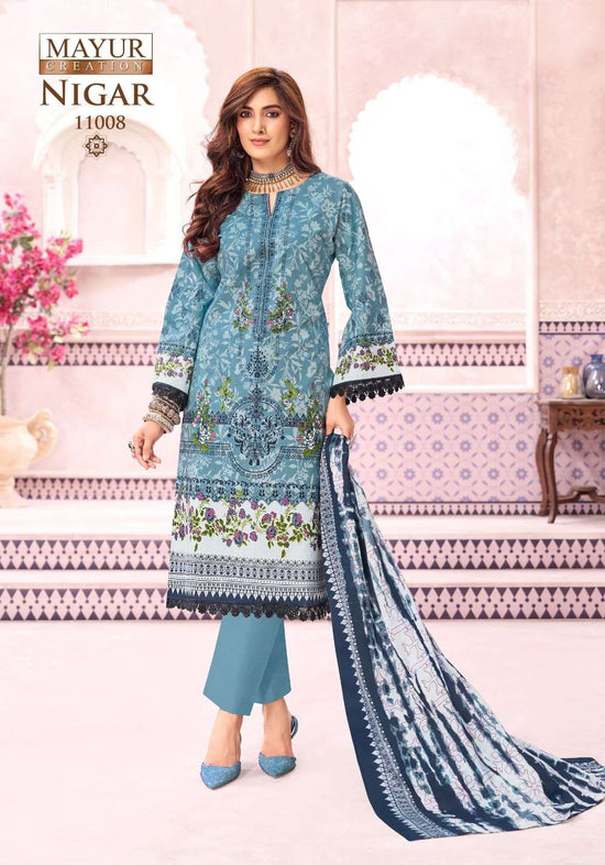 MAYUR CREATION NIGAR Cotton Stitched Dresses