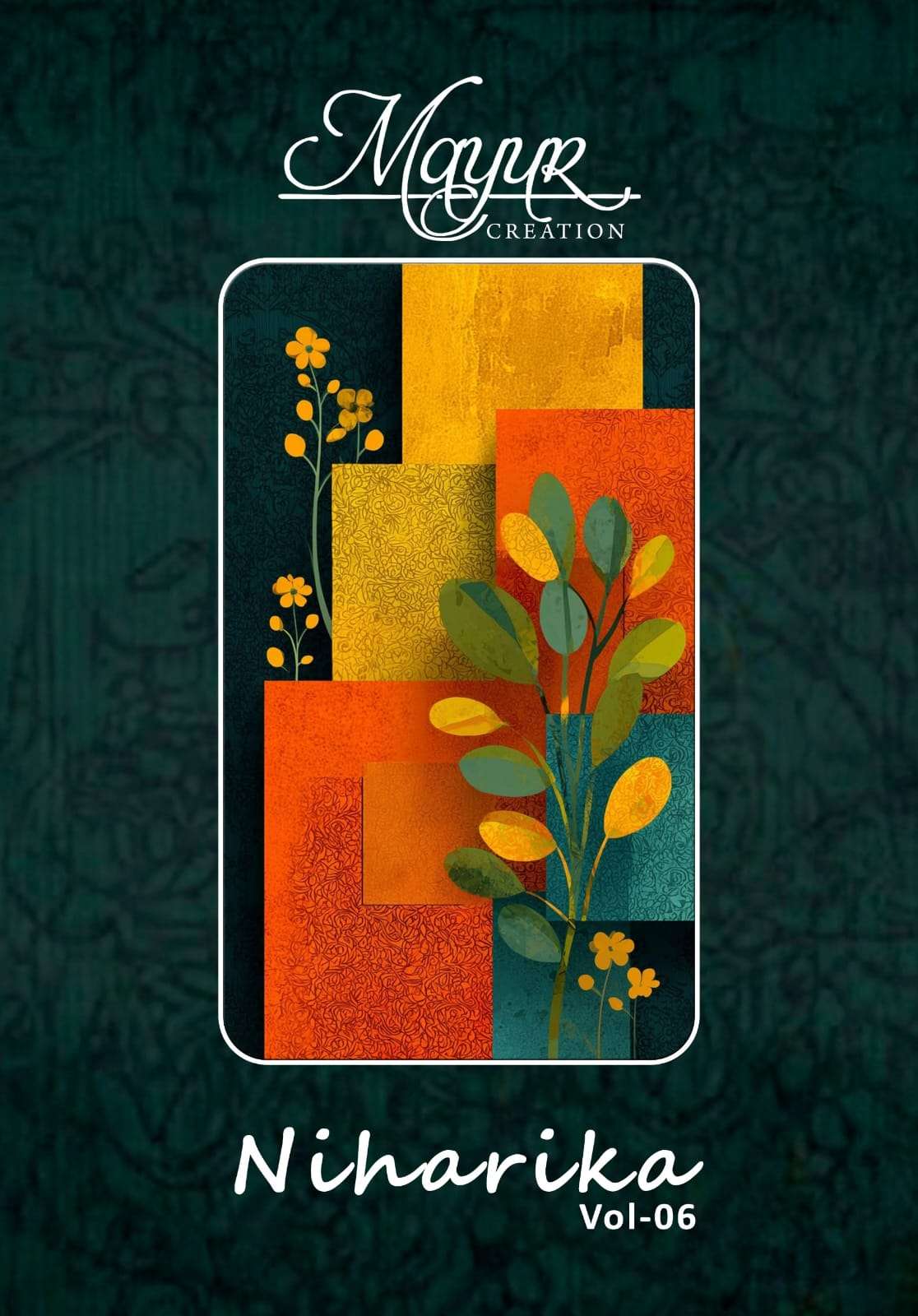 Mayur Creation Niharika Vol 6 Pure Cotton Printed Dress Material