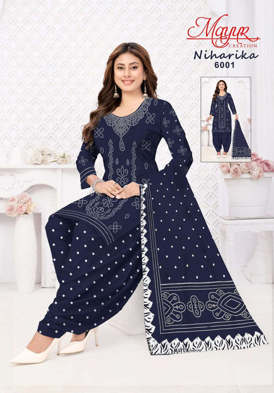 Mayur Creation Niharika Vol 6 Pure Cotton Printed Dress Material