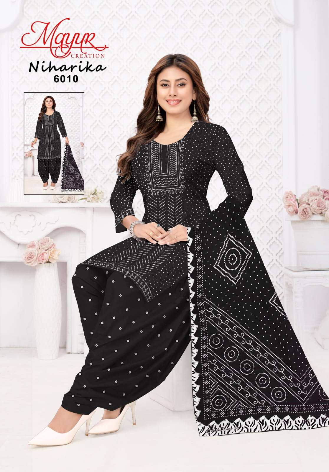 Mayur Creation Niharika Vol 6 Pure Cotton Printed Dress Material