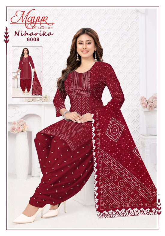 Mayur Creation Niharika Vol 6 Pure Cotton Printed Dress Material