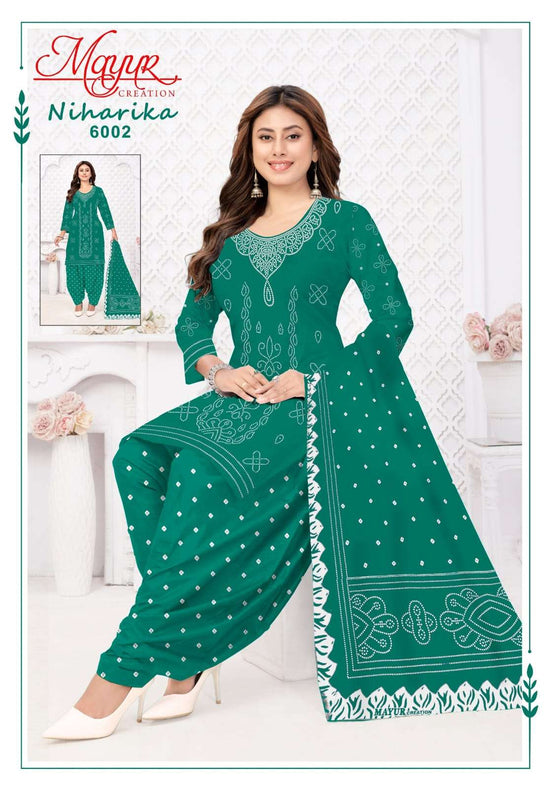 Mayur Creation Niharika Vol 6 Pure Cotton Printed Dress Material