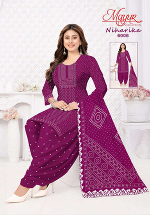 Mayur Creation Niharika Vol 6 Pure Cotton Printed Dress Material - Amrah Wholesale