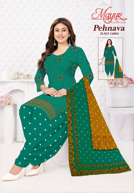 Mayur Creation Pehnava Vol 14 Pure Cotton Printed Dress Material - Amrah Wholesale