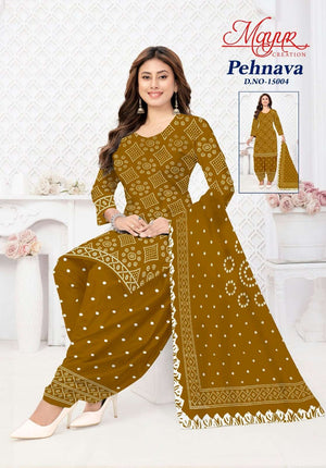Mayur Creation Pehnava Vol-15 Cotton Printed Dress Material
