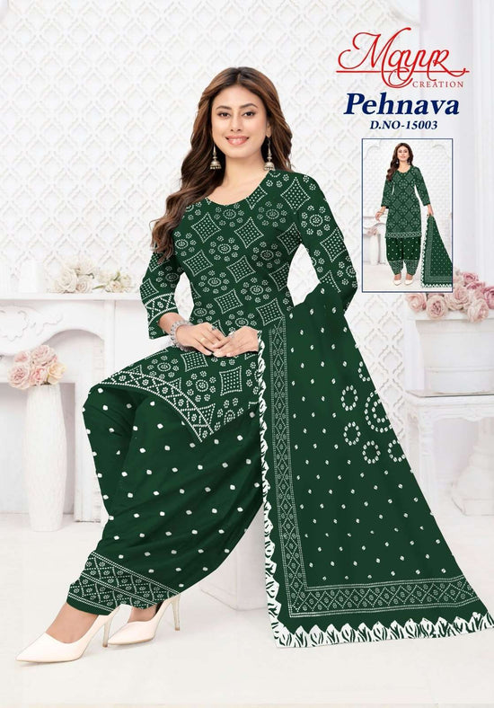 Mayur Creation Pehnava Vol-15 Cotton Printed Dress Material