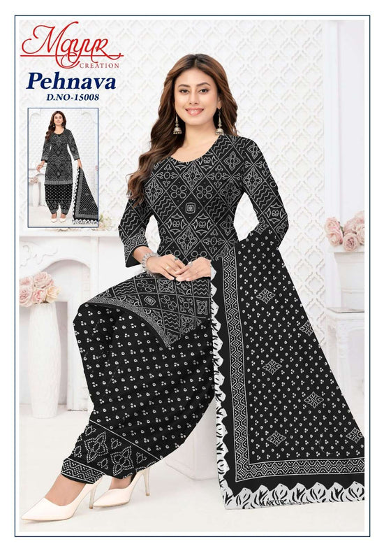 Mayur Creation Pehnava Vol-15 Cotton Printed Dress Material