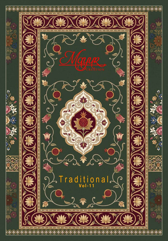 Mayur Creation Traditional Vol 11 Pure Cotton Dress Material