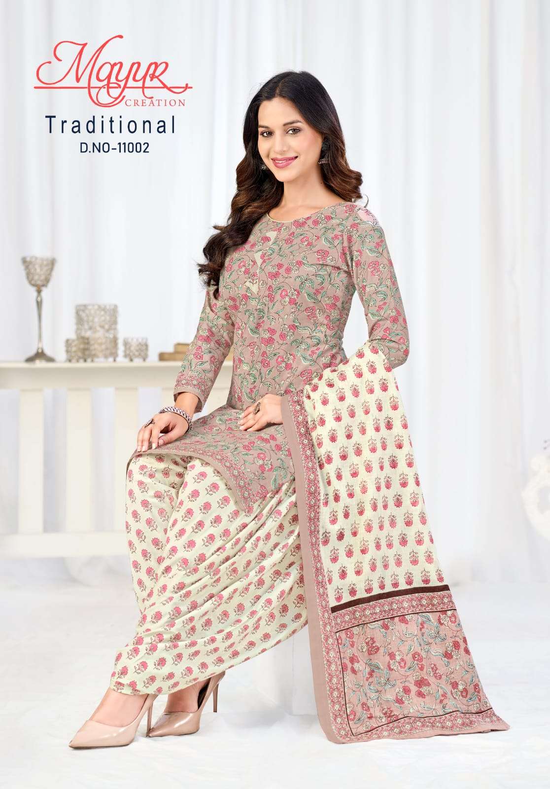 Mayur Creation Traditional Vol 11 Pure Cotton Dress Material