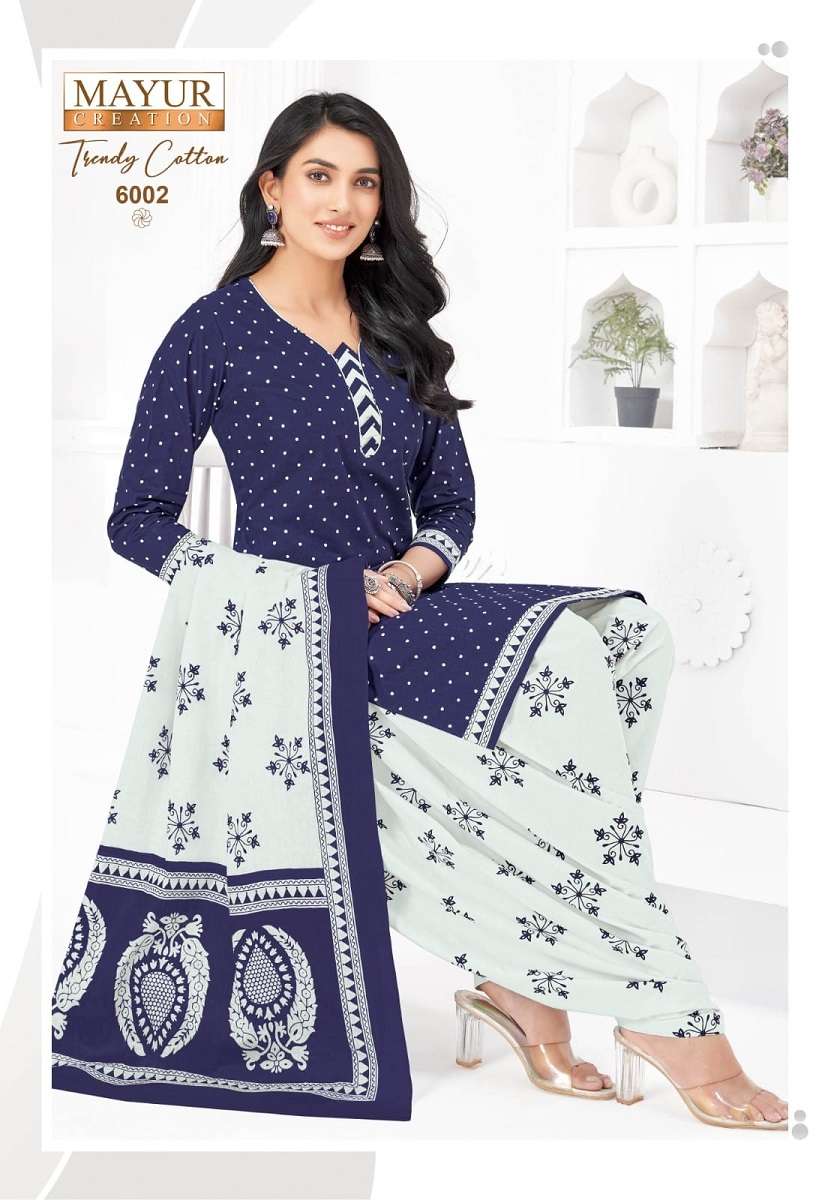 Mayur Creation Trendy Cotton Vol-6 6001 To 6010