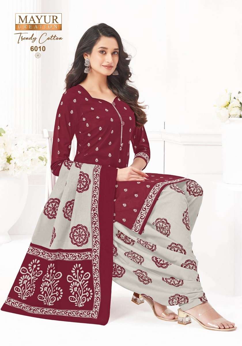 Mayur Creation Trendy Cotton Vol-6 6001 To 6010