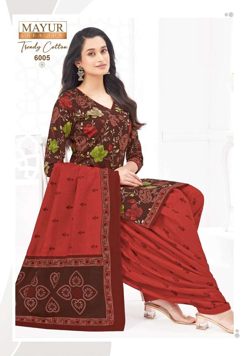 Mayur Creation Trendy Cotton Vol-6 6001 To 6010