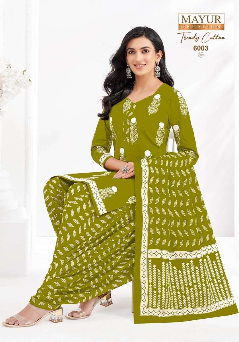 Mayur Creation Trendy Cotton Vol-6 6001 To 6010
