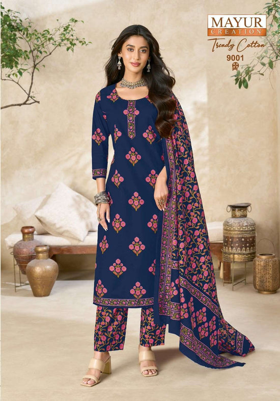 Mayur Creation Trendy Cotton Vol 9 Dress Material