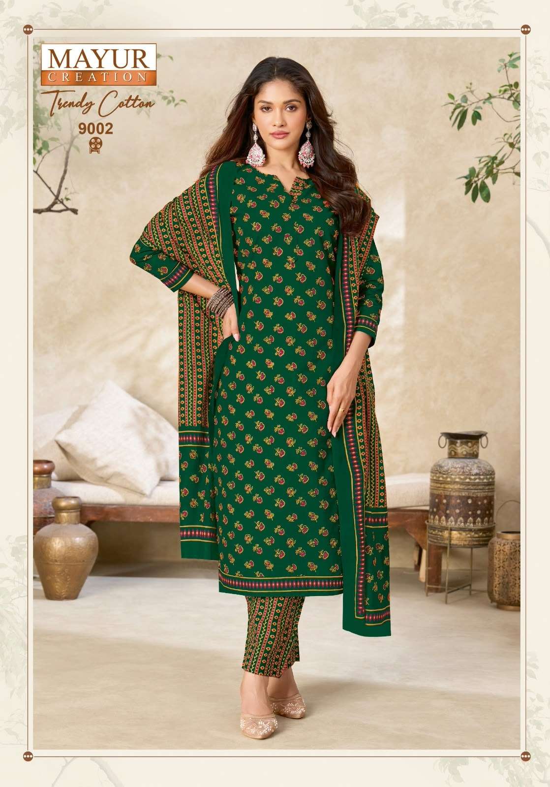 Mayur Creation Trendy Cotton Vol 9 Dress Material