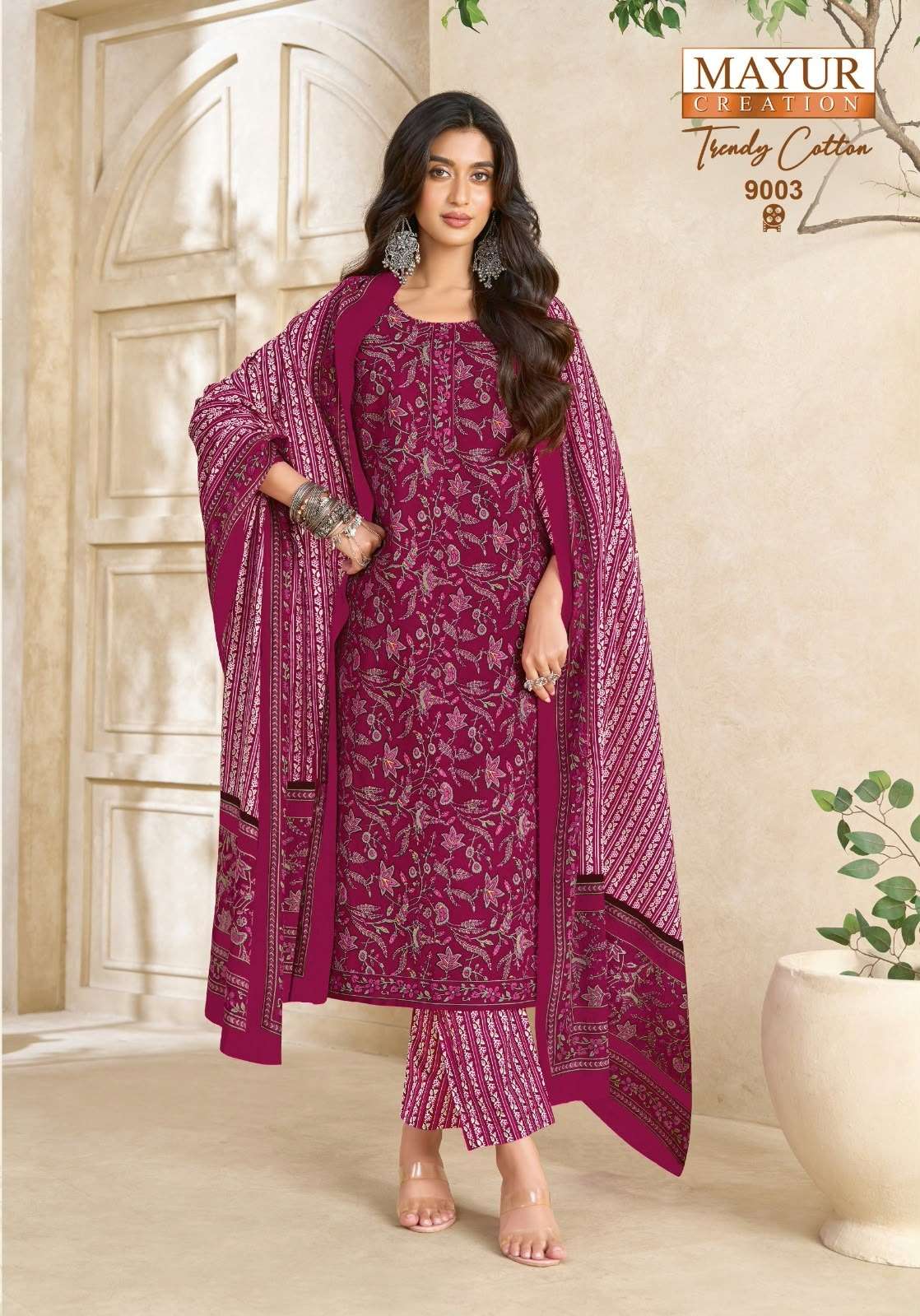 Mayur Creation Trendy Cotton Vol 9 Dress Material