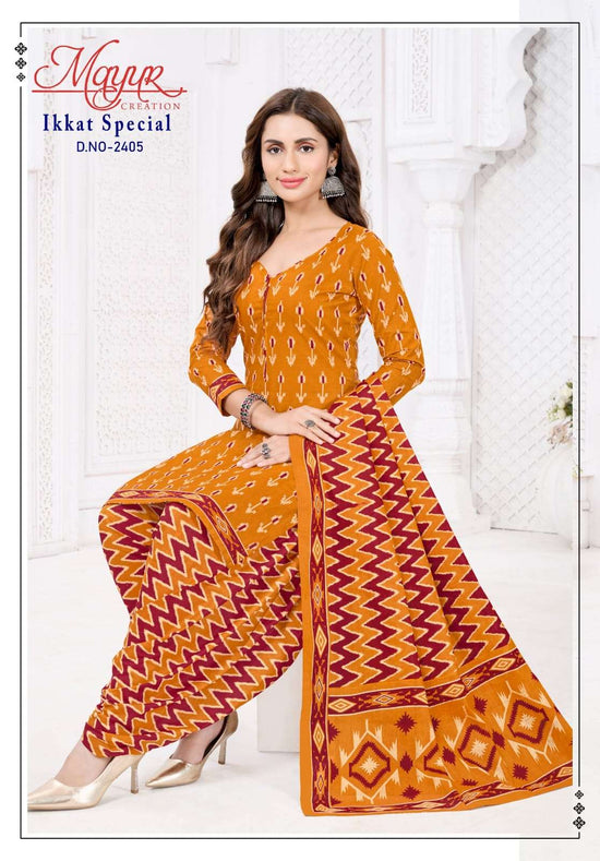 Mayur Ikkat Special Vol 24 Cotton Dress Material - Amrah Wholesale