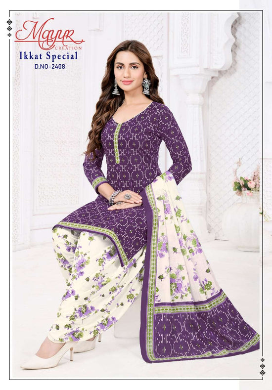 Mayur Ikkat Special Vol 24 Cotton Dress Material - Amrah Wholesale