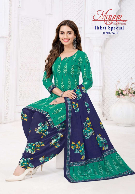 Mayur Ikkat Special Vol 24 Cotton Dress Material - Amrah Wholesale