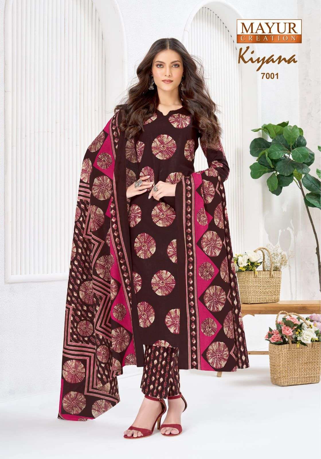 Mayur Creation Kiyana Vol - 07 Cotton Dress Material - Amrah Wholesale
