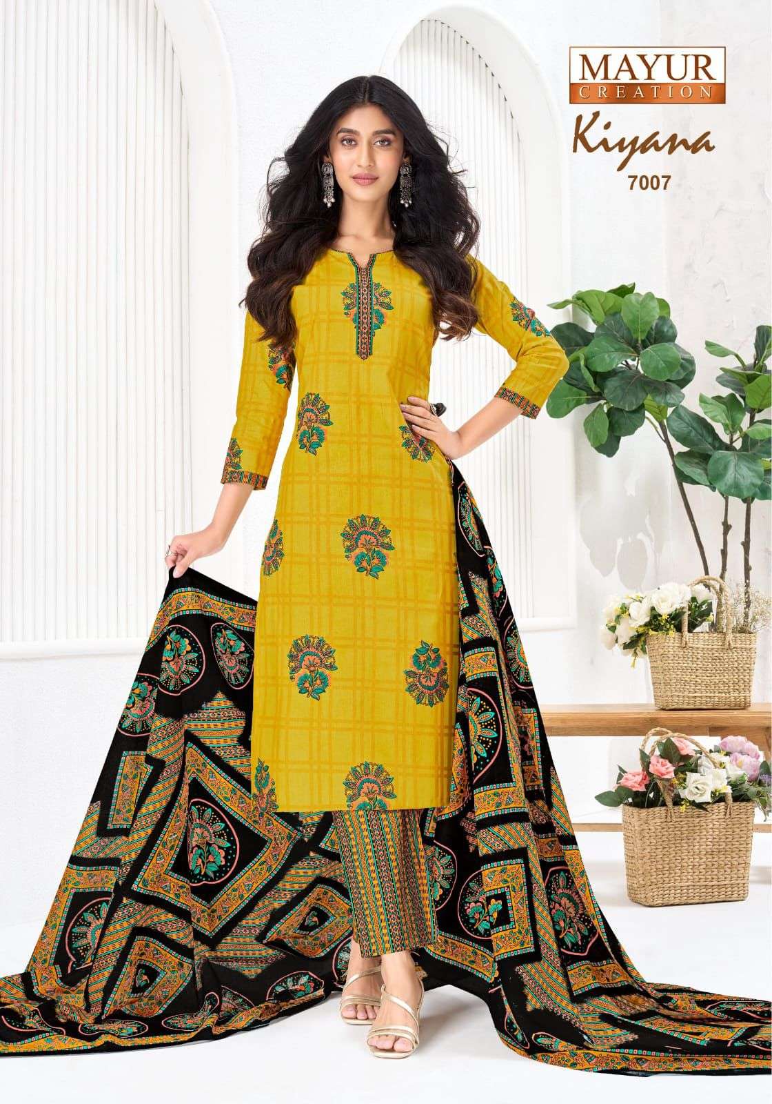 Mayur Creation Kiyana Vol - 07 Cotton Dress Material - Amrah Wholesale