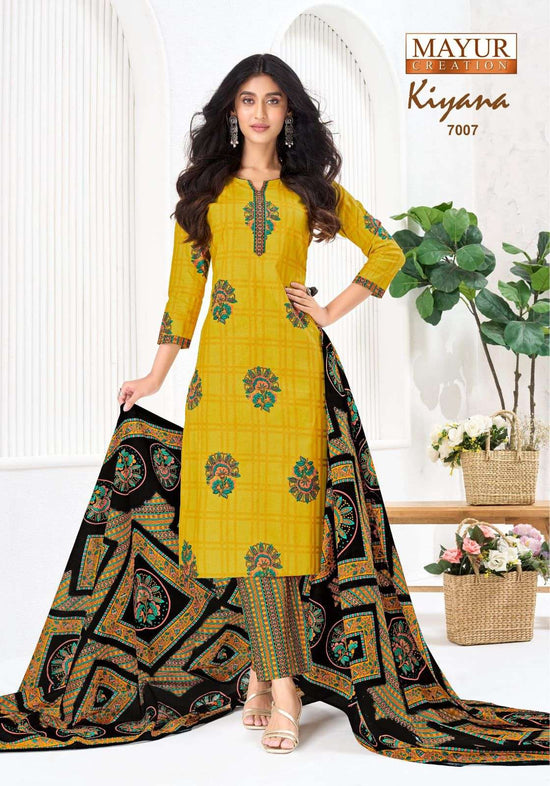 Mayur Creation Kiyana Vol - 07 Cotton Dress Material - Amrah Wholesale