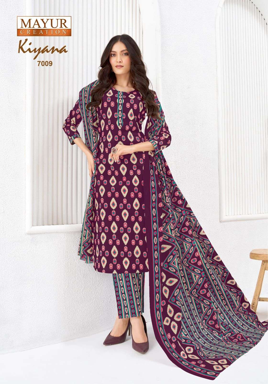 Mayur Creation Kiyana Vol - 07 Cotton Dress Material - Amrah Wholesale