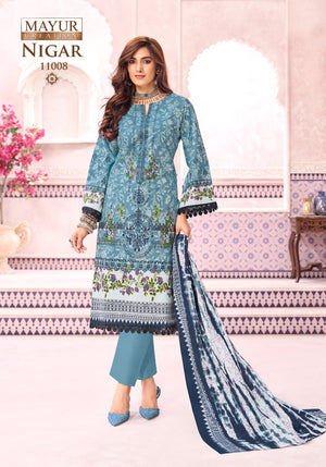 Mayur Nigar Vol 11 Pure Cotton Printed Karachi Dress Material