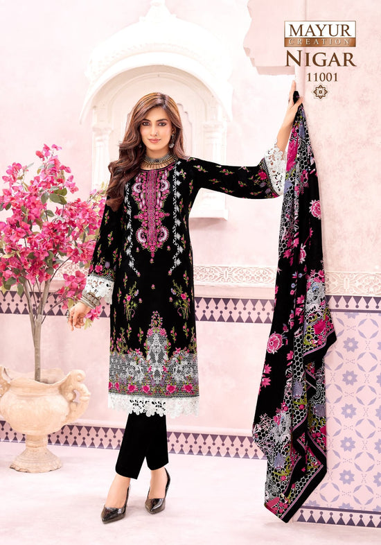 Mayur Nigar Vol 11 Pure Cotton Printed Karachi Dress Material