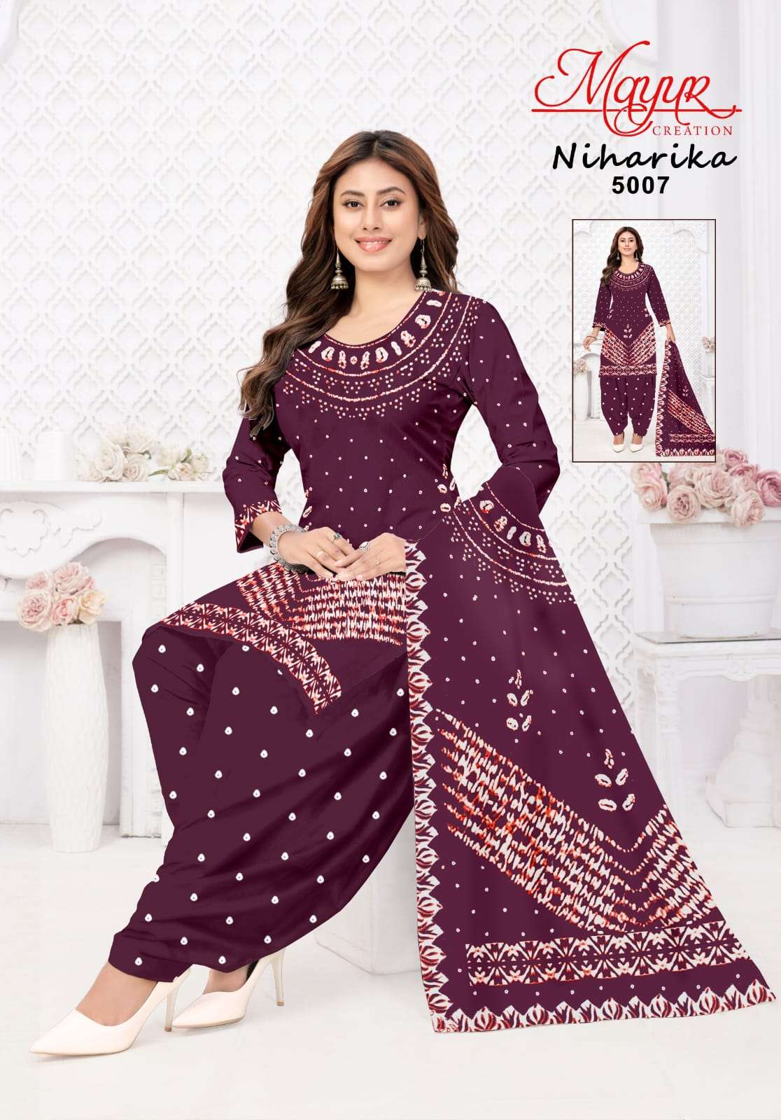 Mayur Niharika Vol 5 Cotton Dress Material - Amrah Wholesale