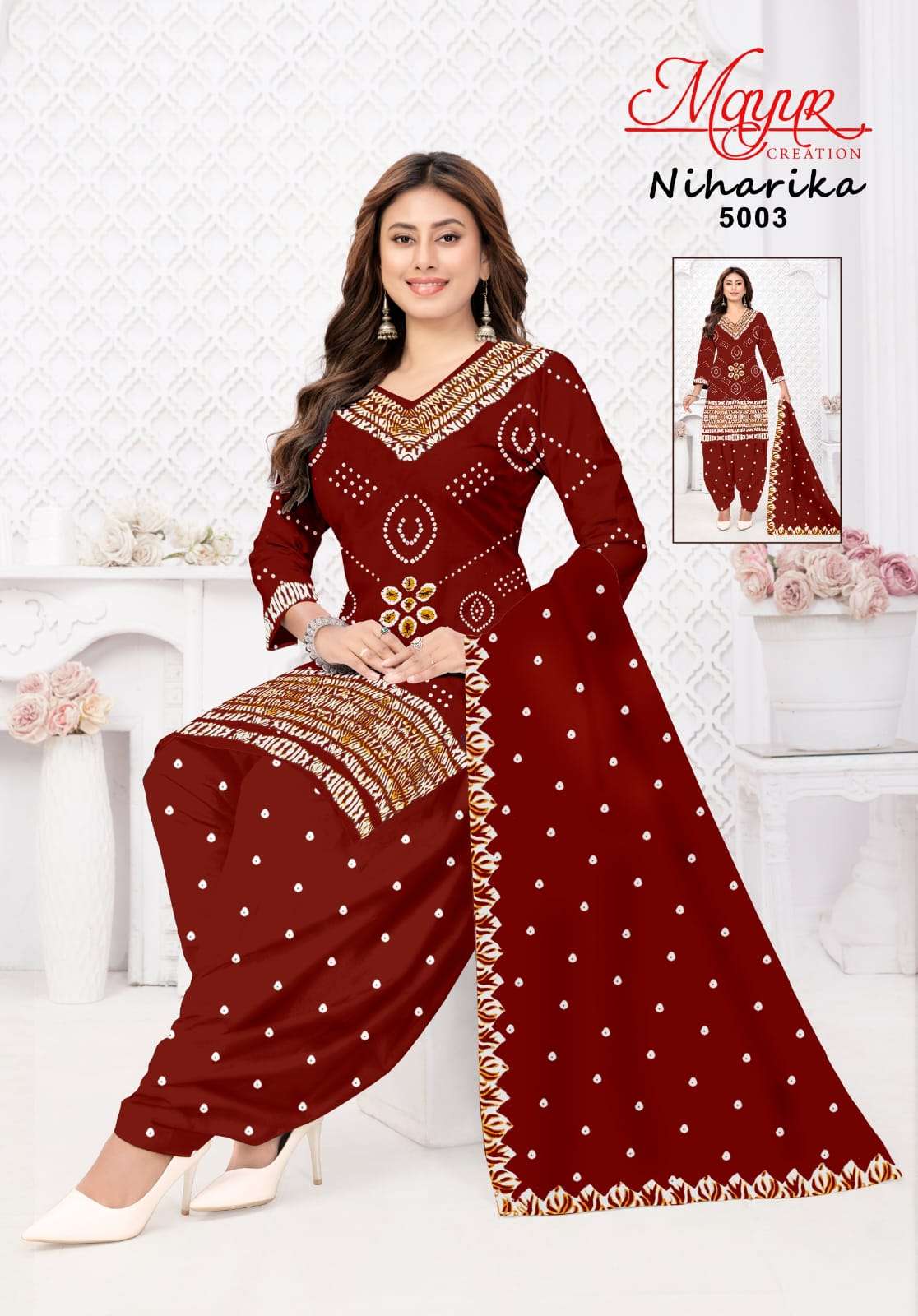 Mayur Niharika Vol 5 Cotton Dress Material - Amrah Wholesale