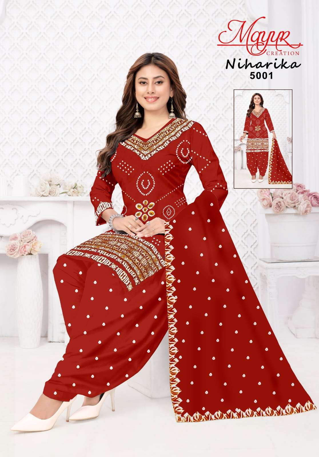 Mayur Niharika Vol 5 Cotton Dress Material - Amrah Wholesale