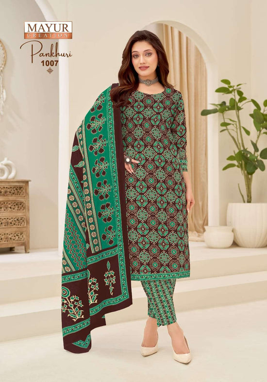 Mayur Creation Pankhuri Vol 1 Pure Cotton Printed Dress Material