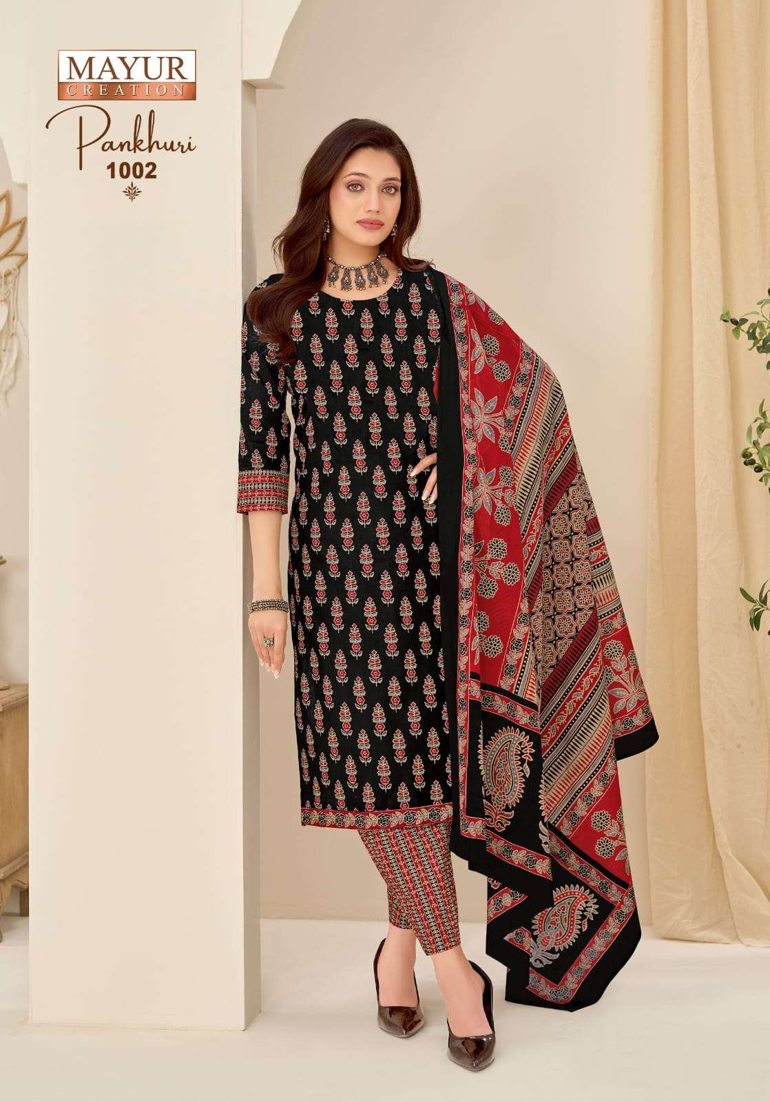 Mayur Creation Pankhuri Vol 1 Pure Cotton Printed Dress Material