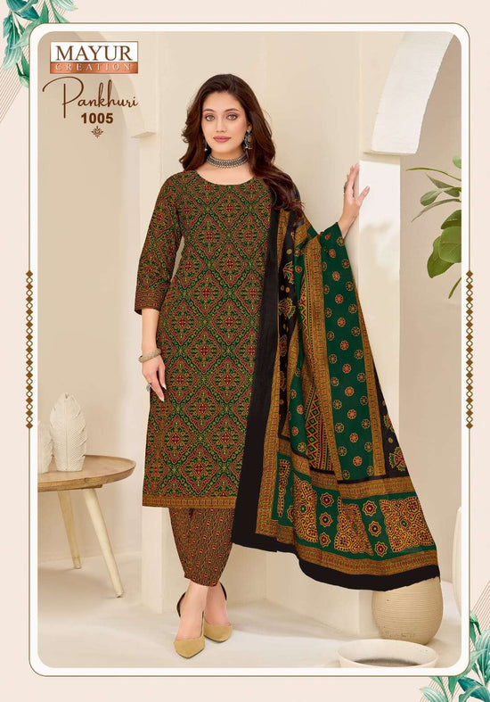 Mayur Creation Pankhuri Vol 1 Pure Cotton Printed Dress Material