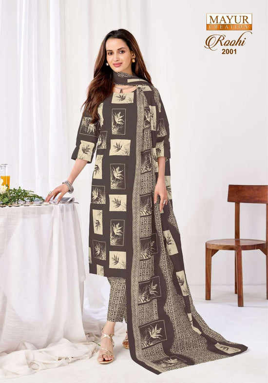 Mayur Roohi Vol 2 Pure Cotton Dress Material - Amrah Wholesale