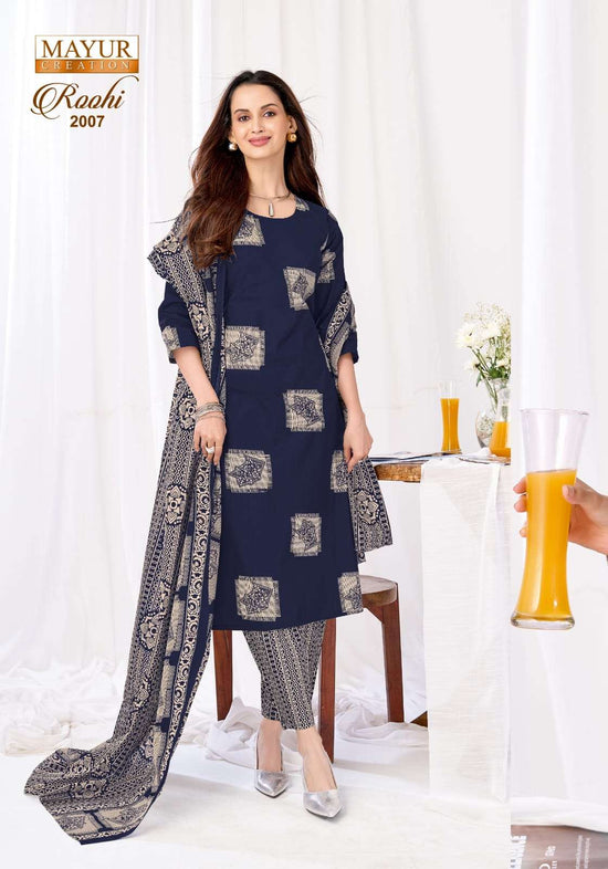 Mayur Roohi Vol 2 Pure Cotton Dress Material - Amrah Wholesale