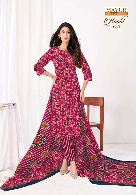 Mayur Roohi Vol 2 Pure Cotton Dress Material - Amrah Wholesale