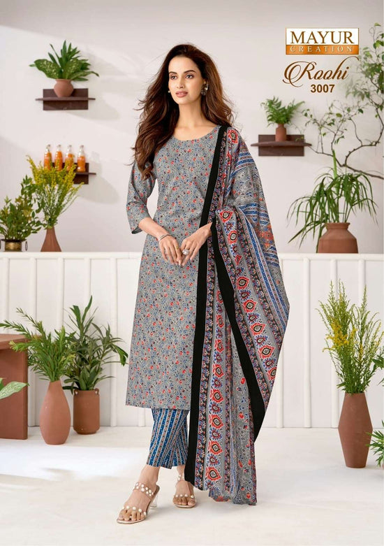 Mayur Roohi Vol 3 Pure Cotton Printed Dress Material