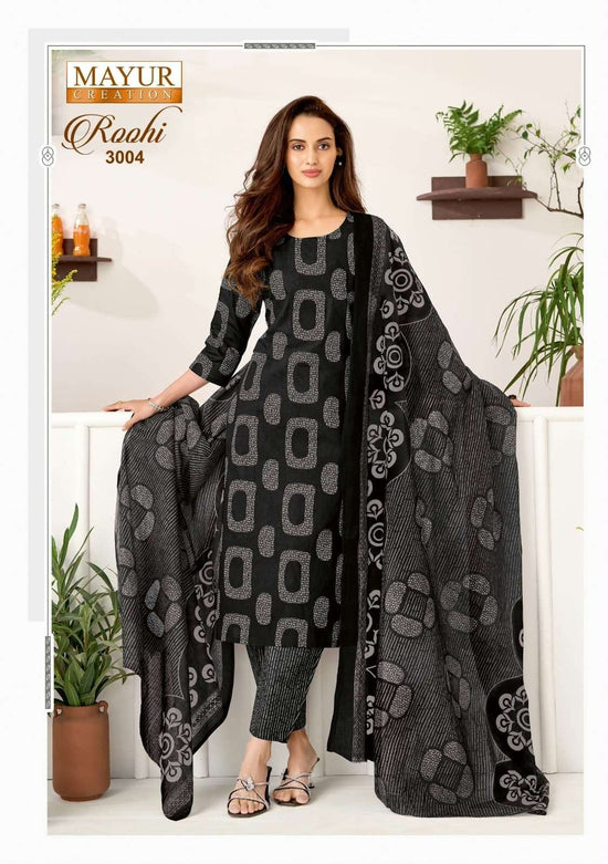 Mayur Roohi Vol 3 Pure Cotton Printed Dress Material