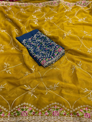 Mayuri Saree Ah Star Georgette Saree - Amrah Wholesale