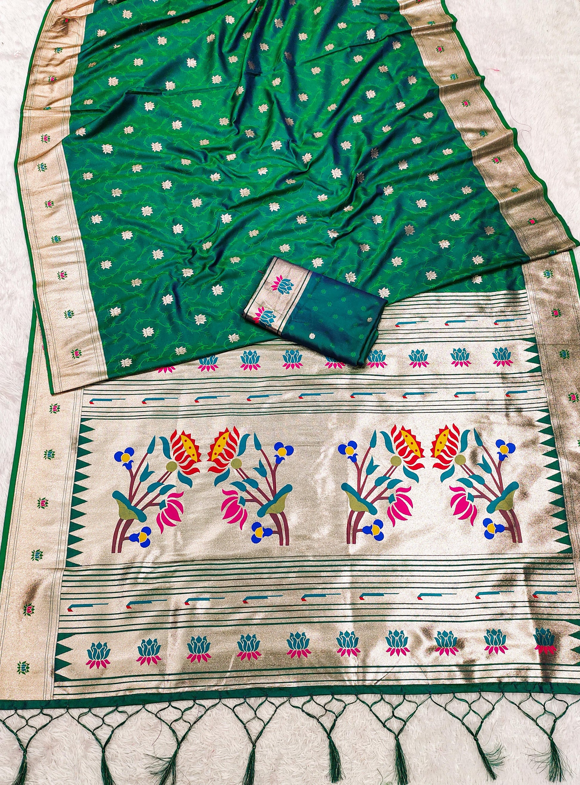 Mb 02 Paithani Silk Saree Collection