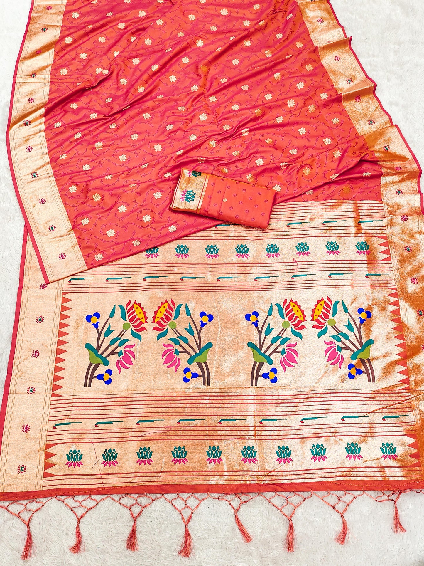 Mb 02 Paithani Silk Saree Collection